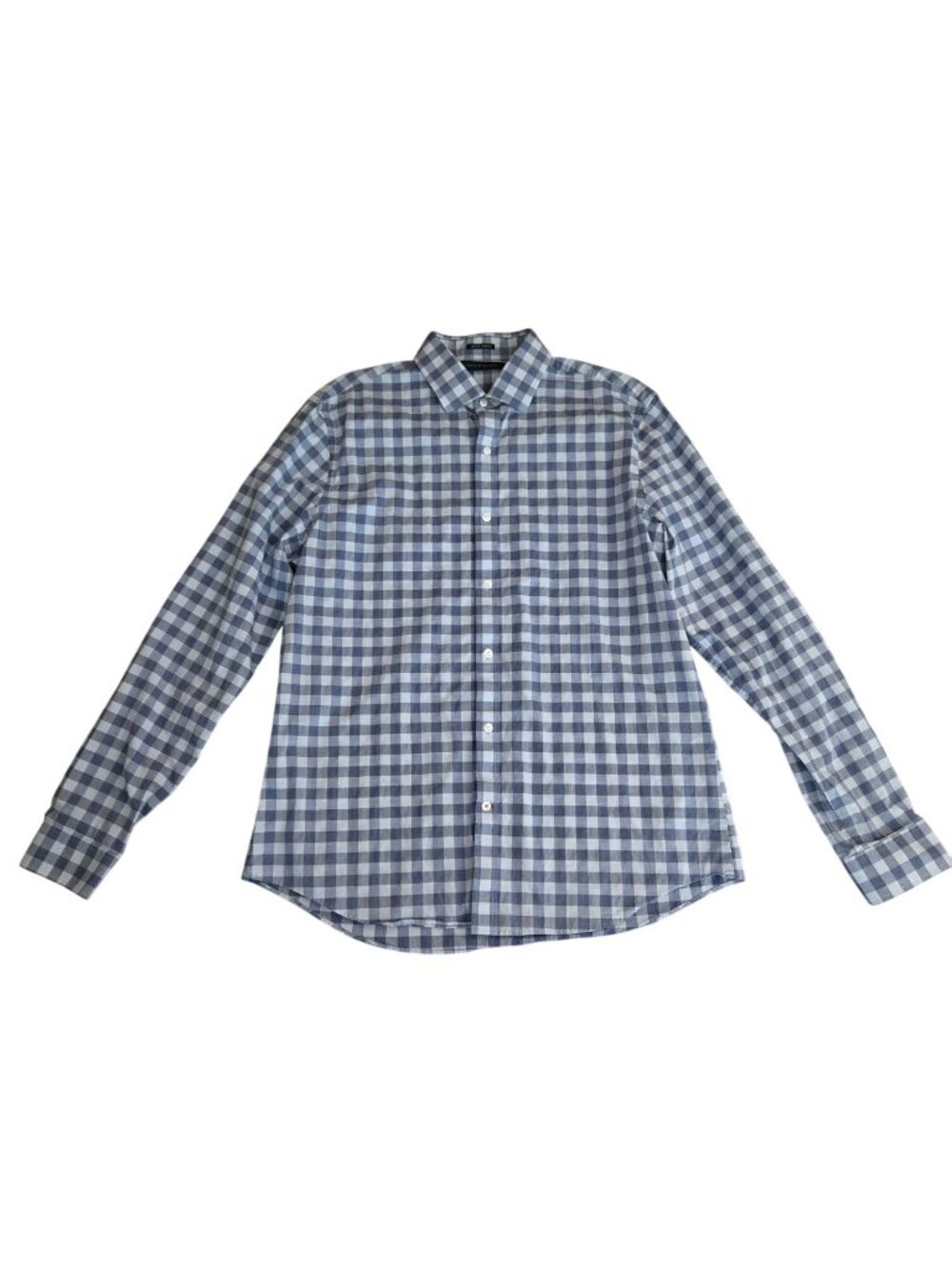 Tommy Hilfiger Slim-Fit Stretch Button Front Shirt Men's Large